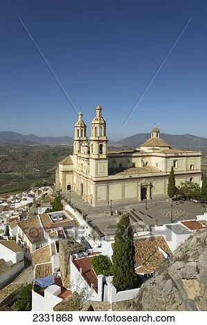 Parish of our lady of the incarnation; Olvera cadiz andalucia spain View Large Photo Image Stock Photo - Parish of our lady of the incarnation; Olvera cadiz andalucia spain. Fotosearch
