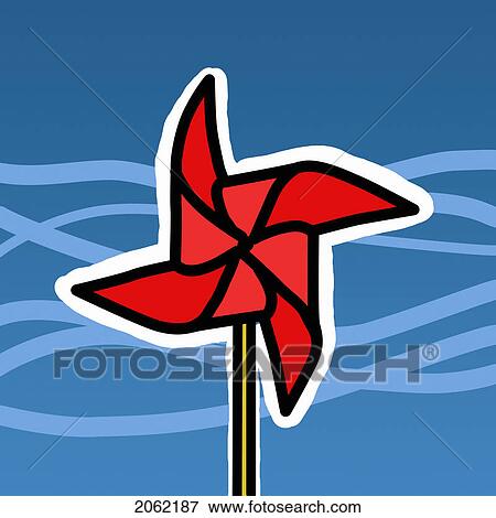 Pinwheel With Gentle Air Currents View Large Photo Image Stock Photo - Pinwheel With Gentle Air Currents. Fotosearch