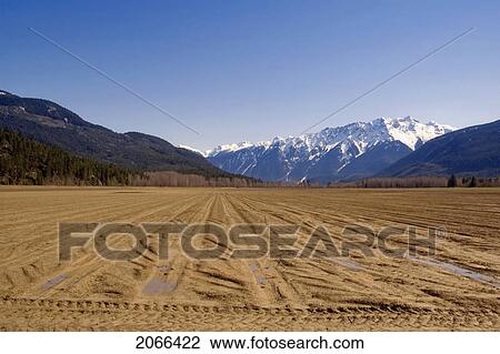 Plowed Fields Wait For Spring Planting, Pemberton, Bc View Large Photo Image Stock Image - Plowed Fields Wait For Spring Planting, Pemberton, Bc. Fotosearch