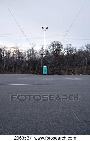 Portable Lavoratory At Side Of Highway; Canada, Ontario View Large Photo Image Stock Photo - Portable Lavoratory At Side Of Highway; Canada, Ontario. Fotosearch