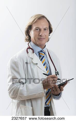 Portrait of a doctor; Tarifa cadiz spain View Large Photo Image Stock Photo - Portrait of a doctor; Tarifa cadiz spain. Fotosearch