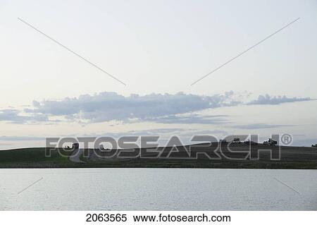 Stock Photography - Preparing For Spring Planting; Canada, Manitoba, Erickson. Fotosearch