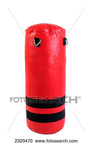 Punching Bag On A White Background View Large Photo Image Stock Image - Punching Bag On A White Background. Fotosearch