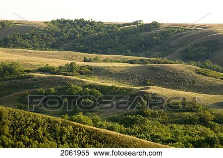 Stock Photography - Qu'appelle Valley, Saskatchewan. Fotosearch