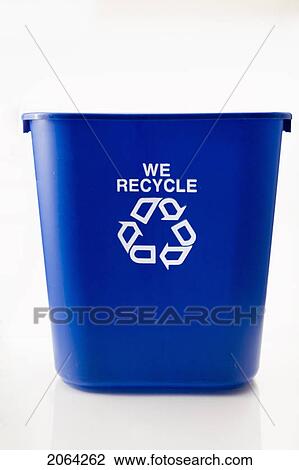 Stock Image - Recycling Bin. Fotosearch
