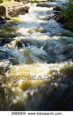 Picture - Riviere Du Diable, Laurentians, Quebec. Fotosearch