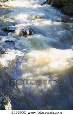 Stock Image - Riviere Du Diable, Laurentians, Quebec. Fotosearch