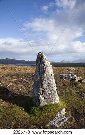 Stock Photo - Rocks on clogher head in dingle; County kerry ireland. Fotosearch