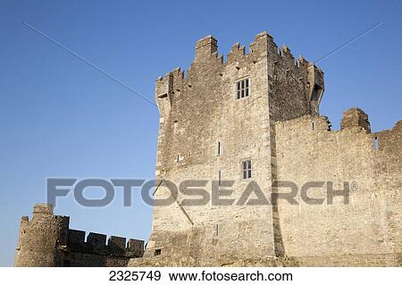 Ross castle at lough leane; Killarney county kerry ireland View Large Photo Image Stock Photo - Ross castle at lough leane; Killarney county kerry ireland. Fotosearch