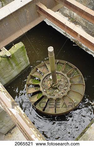 Stock Image - Ruins Of The Moulins Site, Montreal, Quebec, Canada. Fotosearch