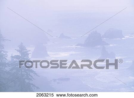 Sea Stacks Along The Pacific Coast, Samuel H. Boardman State Park, Oregon Coast, Oregon Usa View Large Photo Image Stock Photography - Sea Stacks Along The Pacific Coast, Samuel H. Boardman State Park, Oregon Coast, Oregon Usa. Fotosearch