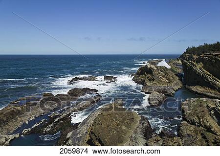 Shore Acres State Park, Oregon, Usa View Large Photo Image Picture - Shore Acres State Park, Oregon, Usa. Fotosearch