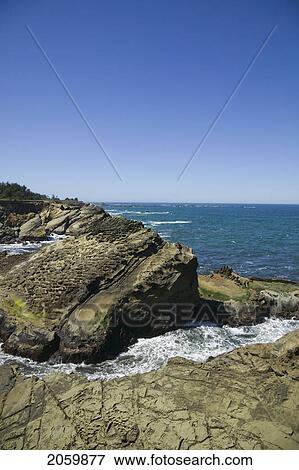 Stock Photo - Shore Acres State Park, Oregon, Usa. Fotosearch