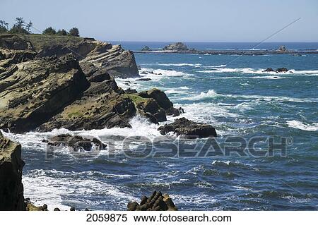 Shore Acres State Park, Oregon, Usa View Large Photo Image Stock Photography - Shore Acres State Park, Oregon, Usa. Fotosearch