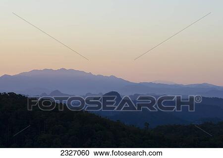Silhouetted layers of mountains in shan state burma; Pai thailand View Large Photo Image Stock Image - Silhouetted layers of mountains in shan state burma; Pai thailand. Fotosearch