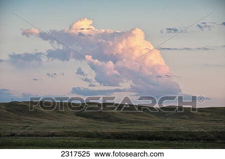 Small Cumulonimbus Cloud Over Grasslands National Park; Saskatchewan Canada View Large Photo Image Stock Photography - Small Cumulonimbus Cloud Over Grasslands National Park; Saskatchewan Canada. Fotosearch