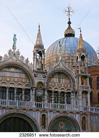 St mark's cathedral in st mark's square; Venice italy View Large Photo Image Stock Image - St mark's cathedral in st mark's square; Venice italy. Fotosearch