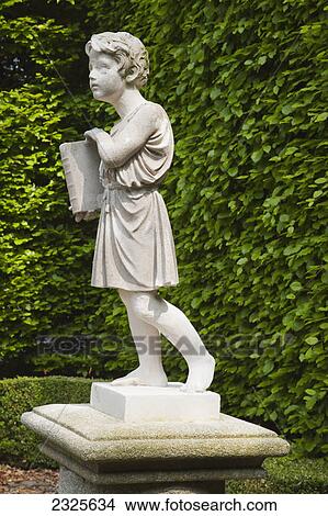 Picture - Statue at kilruddery house; Bray county wicklow ireland. Fotosearch