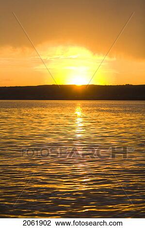 Sunset Over Echo Lake, Saskatchewan, Canada View Large Photo Image Stock Image - Sunset Over Echo Lake, Saskatchewan, Canada. Fotosearch