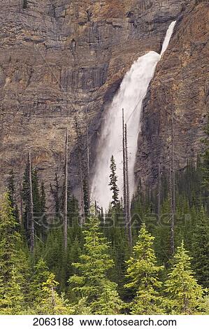 Takakkaw Falls, Yoho National Park, Bc, Canada View Large Photo Image Stock Photo - Takakkaw Falls, Yoho National Park, Bc, Canada. Fotosearch