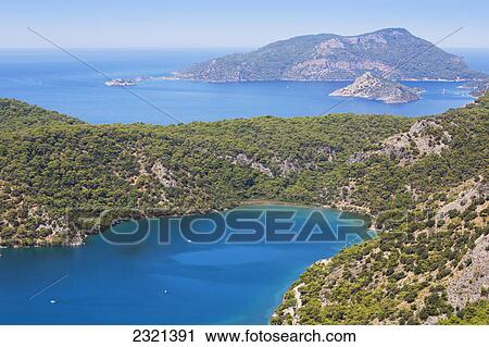 The Blue Lagoon; Oludeniz Mugla Province Turkey View Large Photo Image Stock Image - The Blue Lagoon; Oludeniz Mugla Province Turkey. Fotosearch