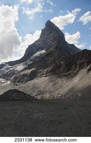 Stock Photo - The matterhorn swiss alps; Switzerland. Fotosearch