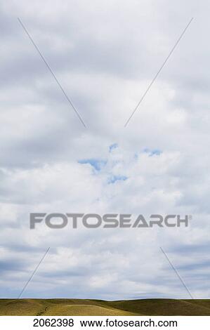 Stock Photo - The Plateau Landscape Of Fort Walsh, Saskatchewan.. Fotosearch