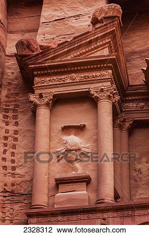 The treasury; Petra jordan View Large Photo Image Stock Image - The treasury; Petra jordan. Fotosearch