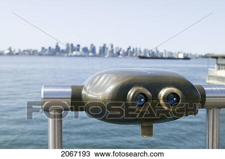 Vancouver From North Vancouver And Binoculars View Large Photo Image Stock Image - Vancouver From North Vancouver And Binoculars. Fotosearch