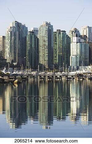 Picture - Vancouver Harbour, Bc, Canada. Fotosearch