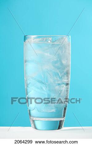 Very Full Glass Of Water With Ice View Large Photo Image Stock Photo - Very Full Glass Of Water With Ice. Fotosearch