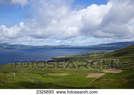 View from ring of kerry looking towards waterville; County kerry ireland View Large Photo Image Stock Image - View from ring of kerry looking towards waterville; County kerry ireland. Fotosearch