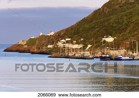 View Of Fort Amherst Lighthouse, Entrance To St. John's Harbour, St. John's, Newfoundland, Canada View Large Photo Image Stock Photo - View Of Fort Amherst Lighthouse, Entrance To St. John's Harbour, St. John's, Newfoundland, Canada. Fotosearch