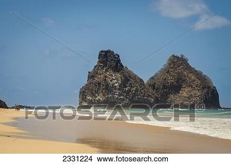 View of morro dos irmaos from praia do bode; Fernando de noronha pernambuco brazil View Large Photo Image Picture - View of morro dos irmaos from praia do bode; Fernando de noronha pernambuco brazil. Fotosearch