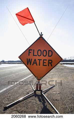 Warning Sign Beside Highway, Rural Manitoba View Large Photo Image Stock Photo - Warning Sign Beside Highway, Rural Manitoba. Fotosearch