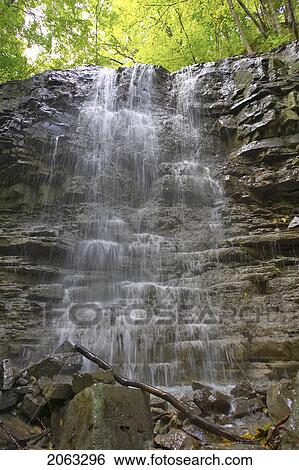 Waterfall Over Rocky Ledge, Canada, Ontario, Hamilton View Large Photo Image Stock Photograph - Waterfall Over Rocky Ledge, Canada, Ontario, Hamilton. Fotosearch