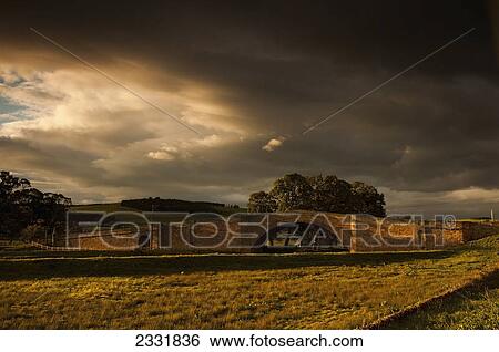 Stock Photograph - Weetwood bridge; Northumberland england. Fotosearch