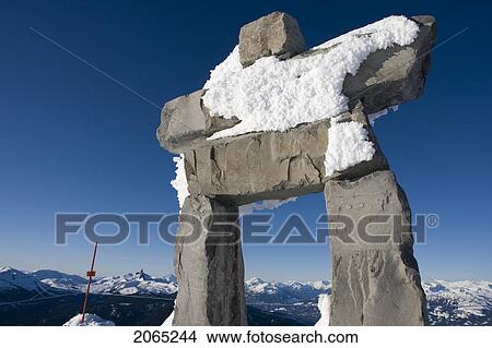 Whistler Peak Inuckchuk; Whistler, Bc. View Large Photo Image Picture - Whistler Peak Inuckchuk; Whistler, Bc.. Fotosearch