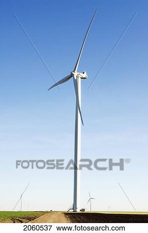 Wind Turbine View Large Photo Image Stock Photo - Wind Turbine. Fotosearch