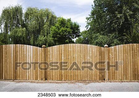 A wooden fence with trees behind it; British Columbia, Canada View Large Photo Image Stock Image - A wooden fence with trees behind it; British Columbia, Canada. Fotosearch