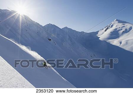 Backcountry skiing in the Chugach Mountains in late winter; Southcentral Alaska, United States of America View Large Photo Image Stock Image - Backcountry skiing in the Chugach Mountains in late winter; Southcentral Alaska, United States of America. Fotosearch