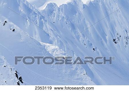 Backcountry skiing in the Chugach Mountains in late winter; Southcentral Alaska, United States of America View Large Photo Image Stock Photo - Backcountry skiing in the Chugach Mountains in late winter; Southcentral Alaska, United States of America. Fotosearch