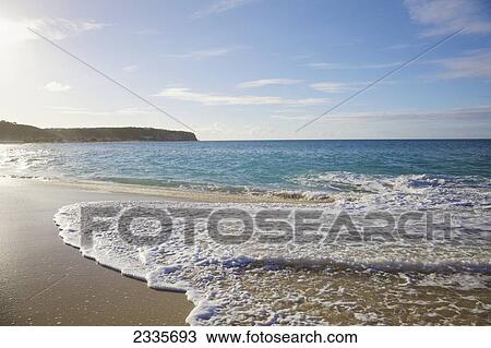 Beach at Baie Rouge; St. Martin, French West Indies View Large Photo Image Stock Image - Beach at Baie Rouge; St. Martin, French West Indies. Fotosearch