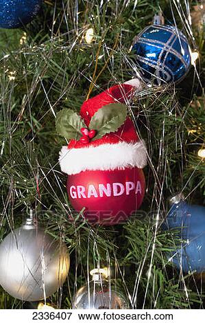 Christmas ornament on the tree; Waterloo, Quebec, Canada View Large Photo Image Stock Photo - Christmas ornament on the tree; Waterloo, Quebec, Canada. Fotosearch