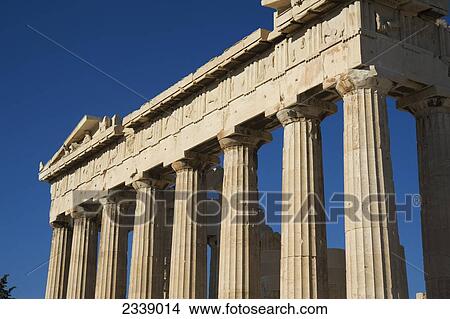 Column and metope details of Parthenon; Athens, Greece View Large Photo Image Picture - Column and metope details of Parthenon; Athens, Greece. Fotosearch