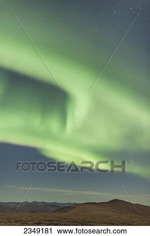 Northern Lights above Eagle Summit and Pinelle Mountain Range along the Steese Highway, North of Fairbanks; Alaska, United States of America View Large Photo Image Stock Image - Northern Lights above Eagle Summit and Pinelle Mountain Range along the Steese Highway, North of Fairbanks; Alaska, United States of America. Fotosearch