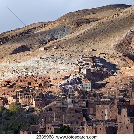 Residential buildings on a hillside View Large Photo Image Stock Photo - Residential buildings on a hillside. Fotosearch