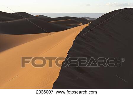 Ridge and slopes of sand landscape View Large Photo Image Stock Photo - Ridge and slopes of sand landscape. Fotosearch