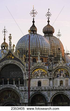 Stock Photography - St Mark's Basilica; Venice, Italy. Fotosearch