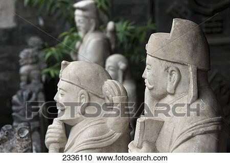 Statues at the Beijing Songtang Hall Museum; Beijing, China View Large Photo Image Stock Image - Statues at the Beijing Songtang Hall Museum; Beijing, China. Fotosearch
